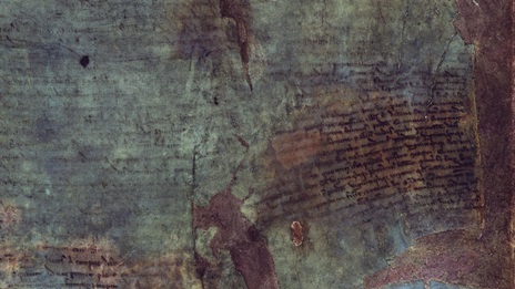 One of the four surviving 1215 Magna Carta manuscripts was burnt in the Ashburnham House fire of 1731. - www.bl.uk