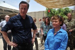 Prime Minister David Cameron visits Helmand PRT Prime Minister David Cameron visits Helmand PRT