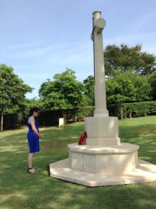 British Deputy High Commissioner Laura Davies at the CWG in Trincomalee