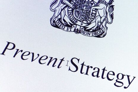 Cover page of the Prevent strategy