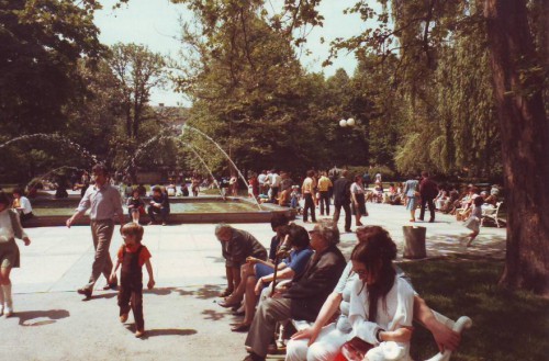 Sofia in the 1980s; photo by Barbara