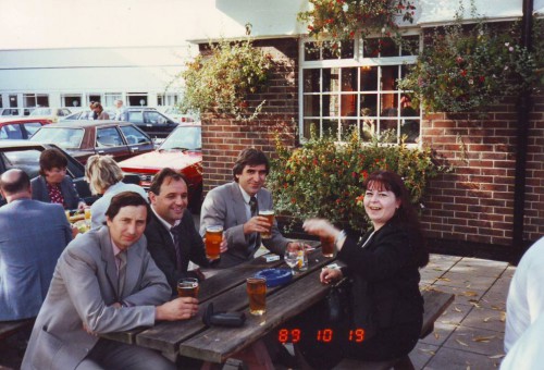 Bulgarian engineers in the UK before the fall of communism