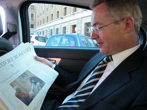 The British Ambassador to the Holy See, Nigel Baker