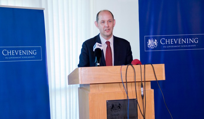 British High Commissioner, Philip Barton