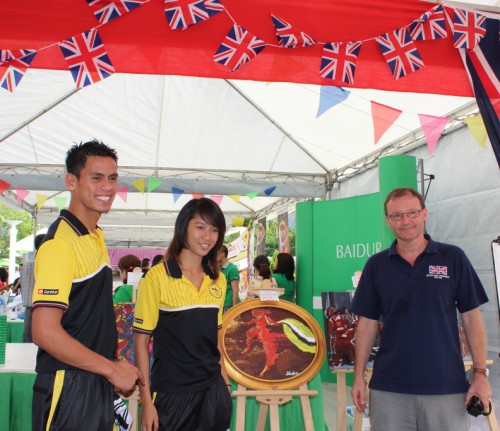 Brunei Olympians and Painting