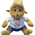 Mr Pikuś - wearing the official outfit of the Polish Paralympians Mr Pikuś - wearing the official outfit of the Polish Paralympians