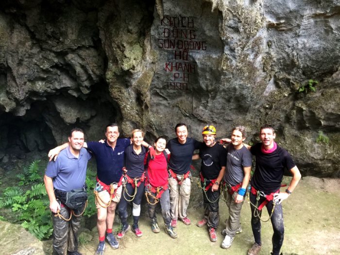 Ambassadors to Vietnam at Son Doong