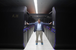 Dr. Mike Ashworth, Hartree Centre STFC with Tianhe-2