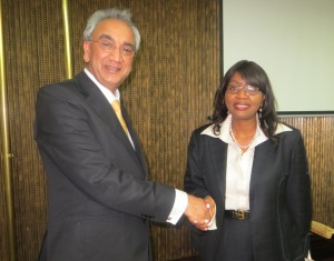 Lord Popat with PM