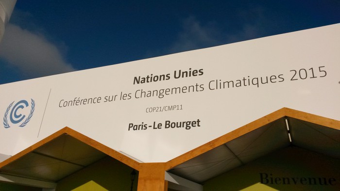 COP21 conference, Le Bourget, France