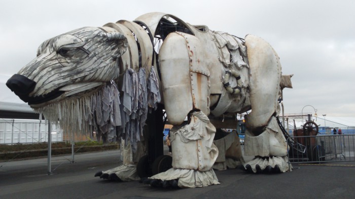 The Greenpeace Bear at COP21
