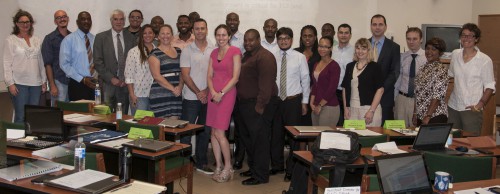 Participants in the JNCC-hosted GIS workshop in Providenciales