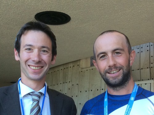 Matthew McVarish visits Geneva on 'the road to change'