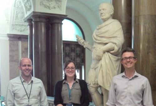 The FCO Service Transformation Team - Mark, Kate, and Phil