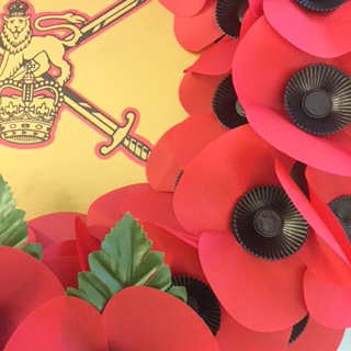 After the First World War the poppy was adopted as a symbol of Remembrance, including for laying wreaths