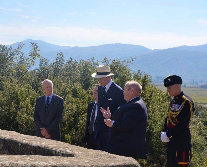 Historical overview of the battle of Dojran and paying respects to the 10 Irish Division