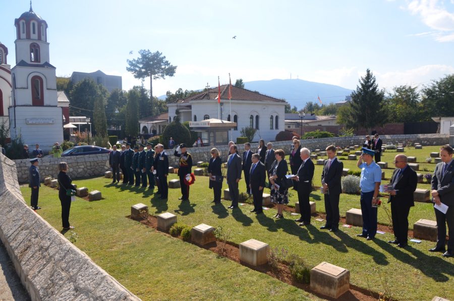 Paying respects to all who have lost their lives in conflict and war