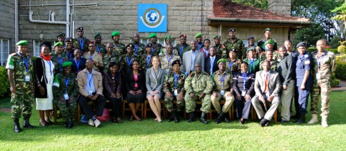 Visit to British Peace Support Team
