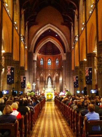 St Patrick's Cathedral in Melbourne