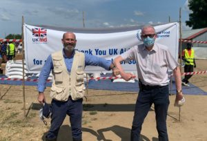 Meeting WFP during trip to Jonglei