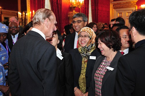 Pic with HRH The Duke of Edinburgh