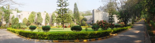 ISEC's lovely green campus