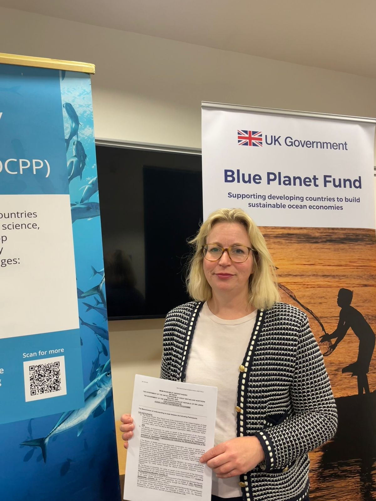 Defra at the MoU signing