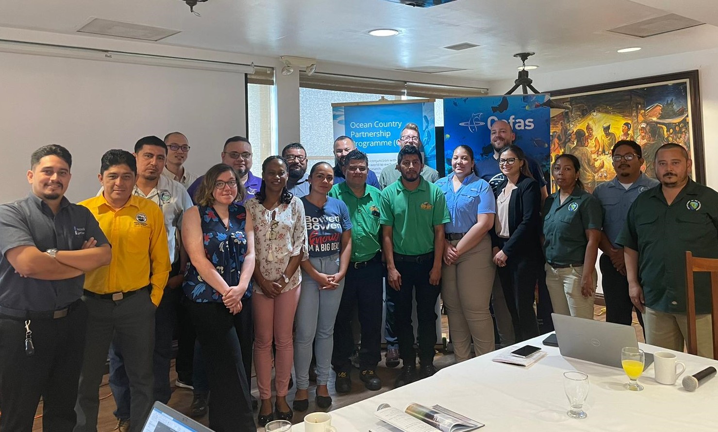 Scientists and leaders from across Belize came together at the Water Quality and Marine Pollution workshop.