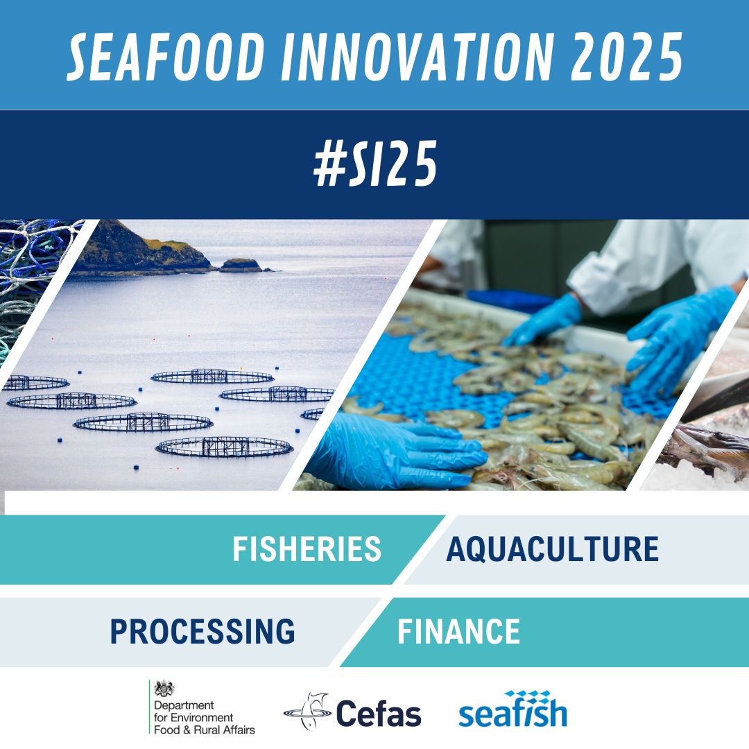 Seafood innovation conference infographic