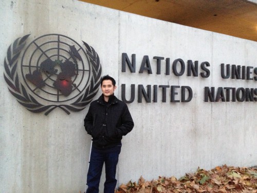 At the United Nations, Geneva