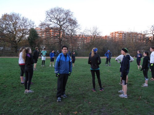 Meet the KCL & UCL running club