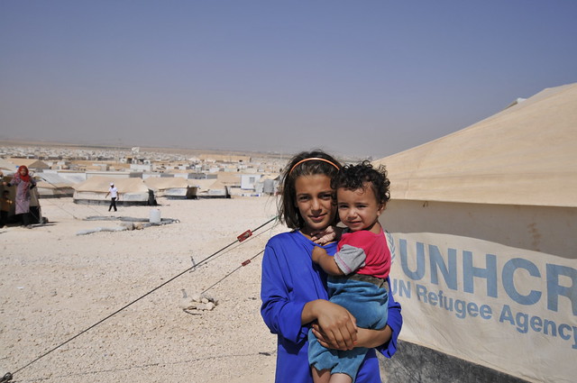 Zaatari refugee camp, Jordan