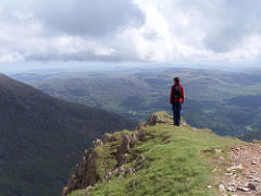 At the summit of Snowdon
