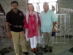 At Jinnah's tomb