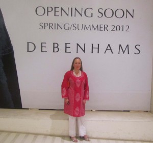 Debenham's Launch Outside Debenhams