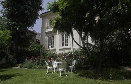 A view to the West Wing of the British Ambassador's Residence in Sofia