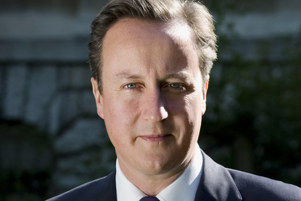 The Rt Hon David Cameron