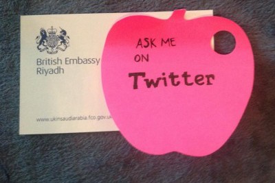 Ask me on twitter