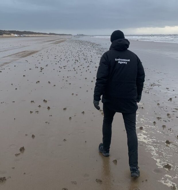 EA are using drones in Weston-Super Mare