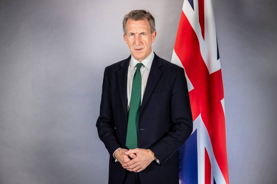 Dan Jarvis MBE MP