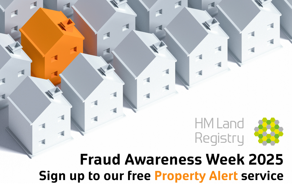 Illustration of houses with one house in orange being alerted.