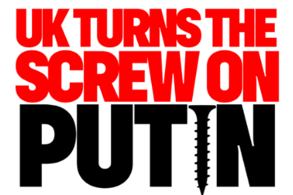 Read ‘UK continues crackdown on Russia with tough new sanctions’ article