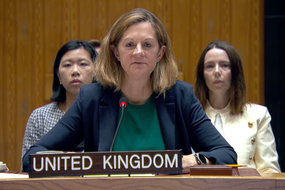 Read ‘Reckless Houthi actions have triggered a serious escalation of violence in the region: UK statement at the UN Security Council’ article