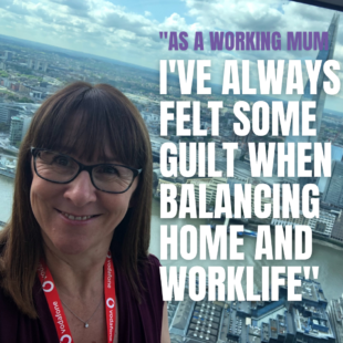 Picture of Michelle Willis with a London skyline background