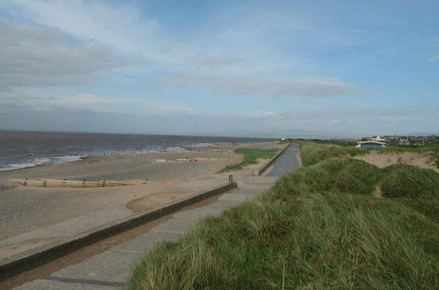 Photograph of beach on the Fylde peninsula
