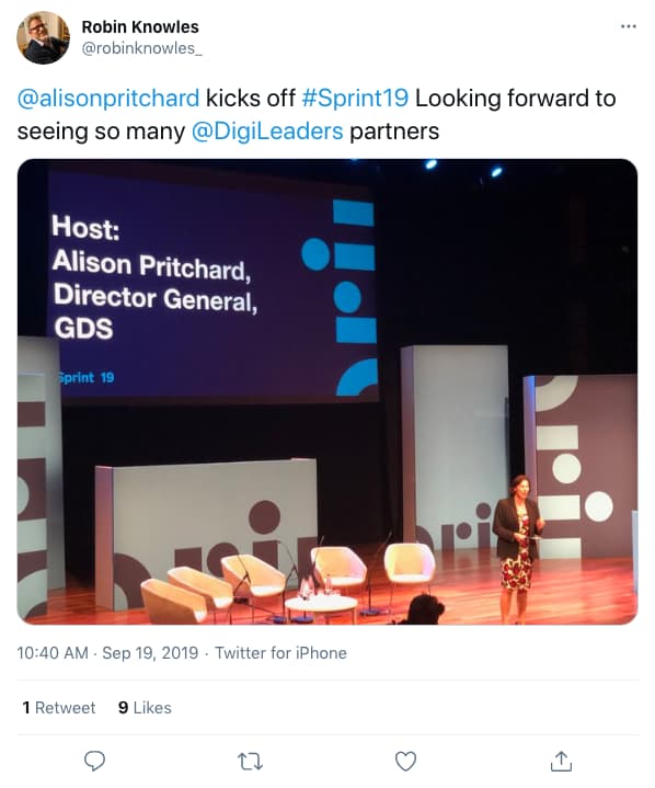 Tweet by robinknowles_ on 10:40 AM · Sep 19, 2019 (tweet content below)