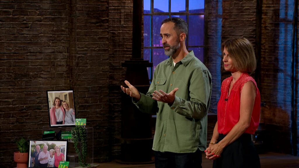 Jayne and Martin, founders of the app Sibstar