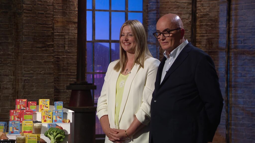 Husband and wife duo Ian and Louise Toal, with their functional smoothie hydrating drink for dogs, Furr Boost.