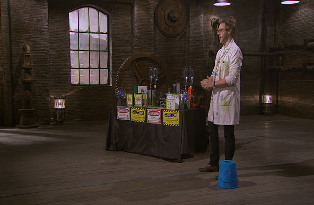 Sub Science in the Den.