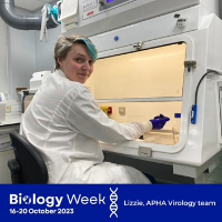 Image of a female scientist in a laboratory
